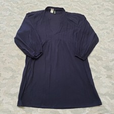 Lauren Ralph Lauren Dress Womens Medium Blue Long Sleeve
