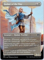 Seeker of the Way (Borderless) Foil - Double Masters 2022 #341