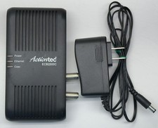 Actiontec ECB2500C MoCA Network Adapter Coax To Ethernet Power Supply Black READ