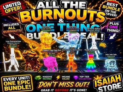 Cheap Steal a Brainrot Secret Items Bundle      Safe   Cheap   Trusted Seller