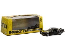 1979 Pontiac Firebird T/A Trans Am Black w Hood Phoenix Rocky II 1979 Movie 1/43