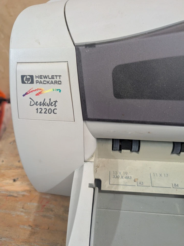 HP DeskJet 1220C Professional Series Wide Format Standard Printer - Image 2 of 4