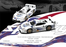 Sparky 1:64 911 GT1 EVO 24h LE MANS 1997 H.J. #25 #26 two cars set Car