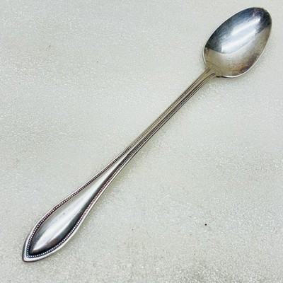 VTG  Oneida ARBOR AMERICAN HARMONY Stainless 7-3/8'' Iced Teaspoon Beaded   G 