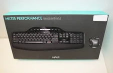 New Logitech MK735 Performance Wireless Keyboard & Mouse Combo New - SEALED!