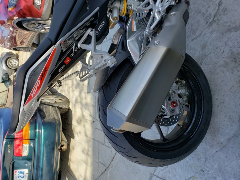 KAWASAKI EX650 650R 650 ABS NINJA GUARDABARROS ELIMINADOR FRONTAL 12-16 NEGRO P/L Foto 4 de 4