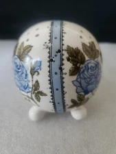 Footed Ceramic Potpourri Pomander Scent Ball