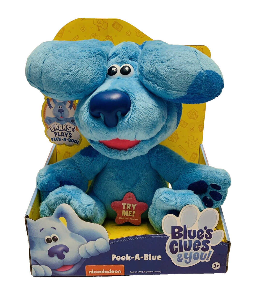 Blue's Clues & You! Peek-A-Blue, Interactive Barking Peek-A-Boo