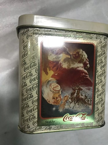 1994 COKE COCA-COLA METAL ART COLLECTOR TIN 20 METAL CARDS - Bild 7 von 8