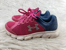UNDER ARMOUR Pink Sneakers Size Youth 3Y EUR 35