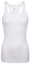 Tank Top Premium Cotton Light Soft Stretchy Ribbed Knit Women's Racerback S-XL