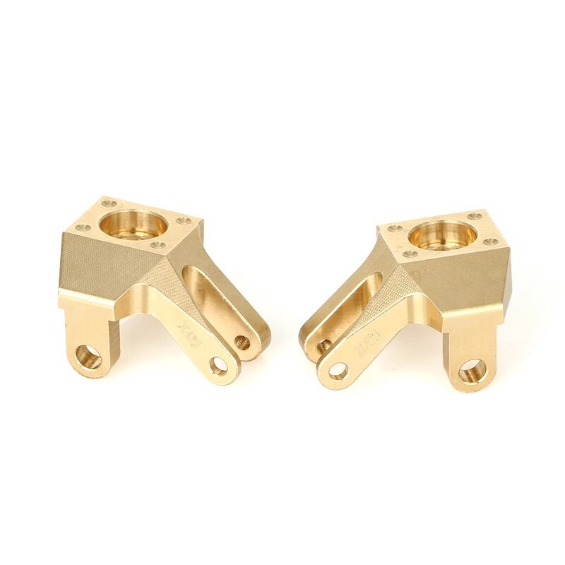 Brass Steering Knuckles For Axial SCX10 II - Front Counterweight Upgrade Parts