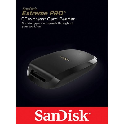 SanDisk Extreme PRO CFexpress Card Reader SDDR-F451-GNGEN (0619659184261)