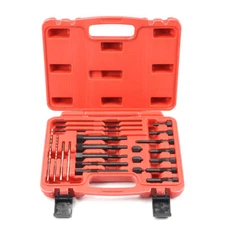 22Pc/Set Glow Plug Electrode Removal Pull Plug Tool Kit for repairing M8 & M10