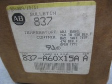 ALLEN BRADLEY 837-A60X15A  SER A Temperature Controller