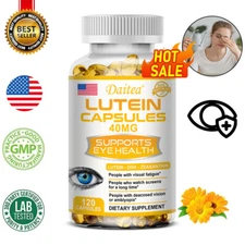 Eye Health Supplement, Lutein and Zeaxanthin, Vision Health, Eye Strain Support