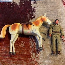Vintage Gabriel toys Tonto  Scout Figures From The Lone Ranger Almost Complete