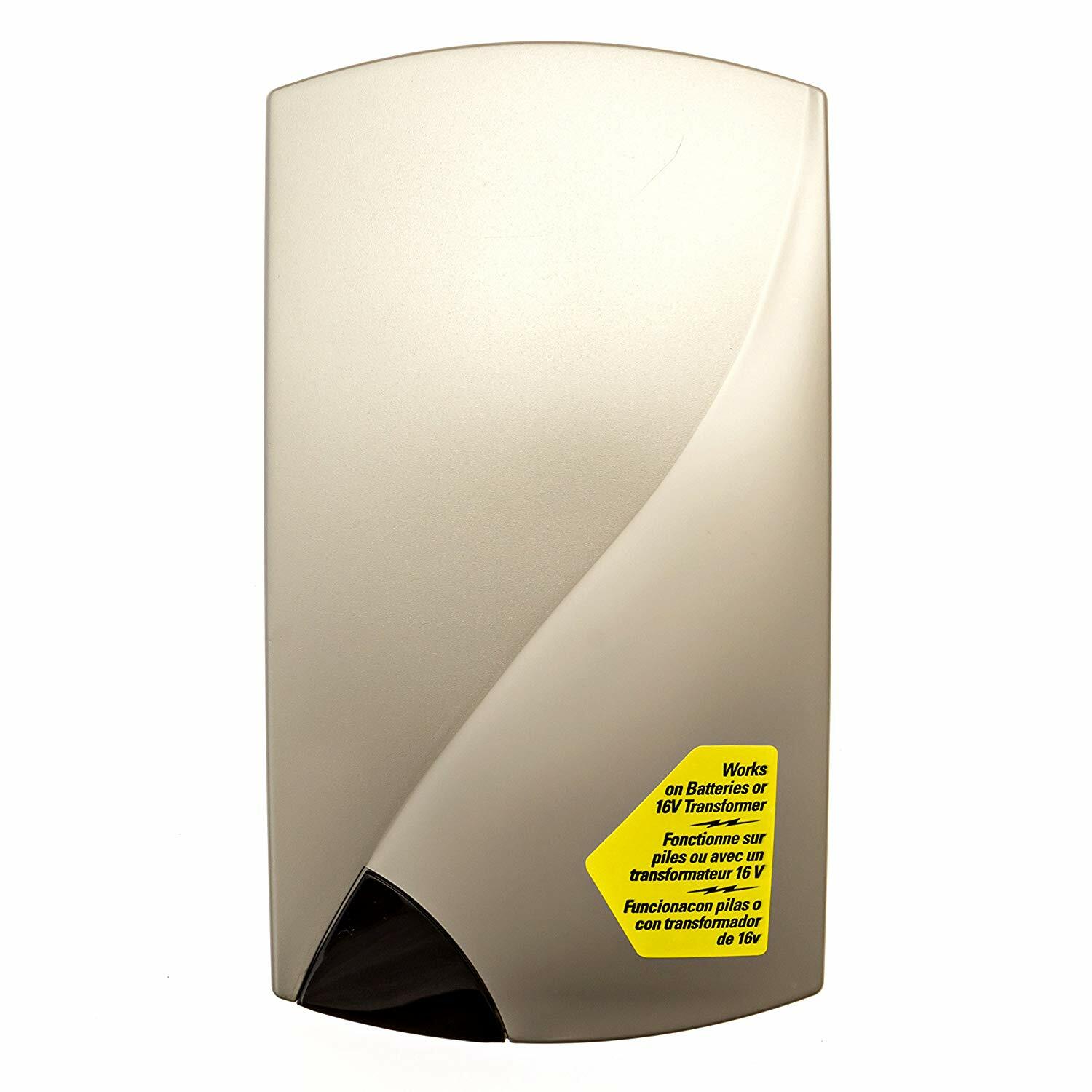 Carlon DH253 Chime With Satin Nickel Finish Battery or Transformer