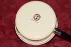 Vintage Italian Moneta Saucepan Enamel 2Qt Dragone Pot MCM Brown Tan — photo 4