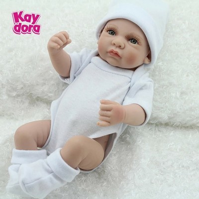 Mini Silicone Bebe Reborn Baby Dolls 25cm Alive Menino Menina Bath Play Ebay