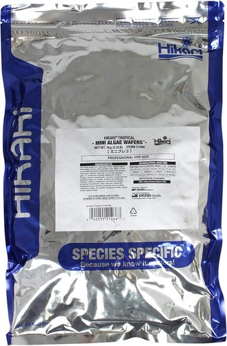 Nutrient-Rich Tropical Mini Algae Wafers Fish Food for Bottom Feeders - 2.2 lb - Picture 3 of 8