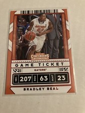 2020 Contenders Draft Picks Game Ticket #35 Bradley Beal Red Parallel Variation