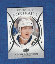 2018-19 Upper Deck Hockey UD Rookie Portraits # P-90 Henrik Borgstrom