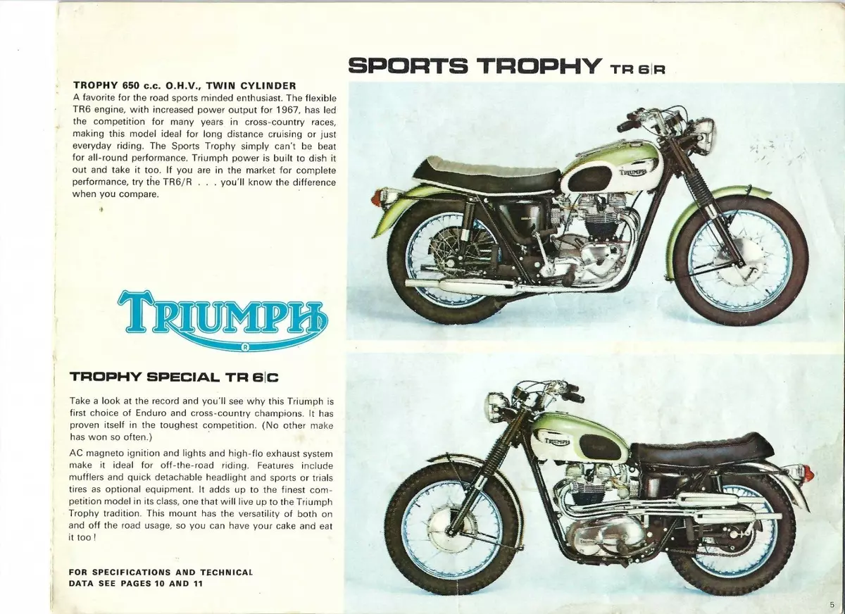 1967 triumph 2024 motorcycle for sale