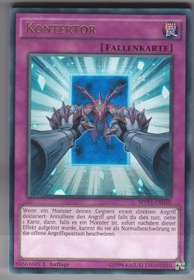 YU-GI-OH Kontertor Ultra Rare MVP1-DE010 NEU
