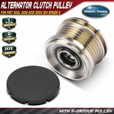 Alternator Clutch Pulley for Fiat 500L 2012-2013 500X 124 Spider 5 Grooves CW