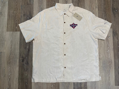 Short Sleeve Tommy Bahama Nationals Shirt Washington Nationals