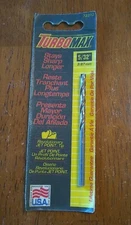 Vintage American Tool Turbomax 73310 5/32" Jet Point Drill Bit Galvanized