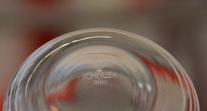 Bicchieri Cristallo Vino Servizio da 6 Pezzi OSIRIS SCHERZER per 6 Persone, fotografia 4 di 7