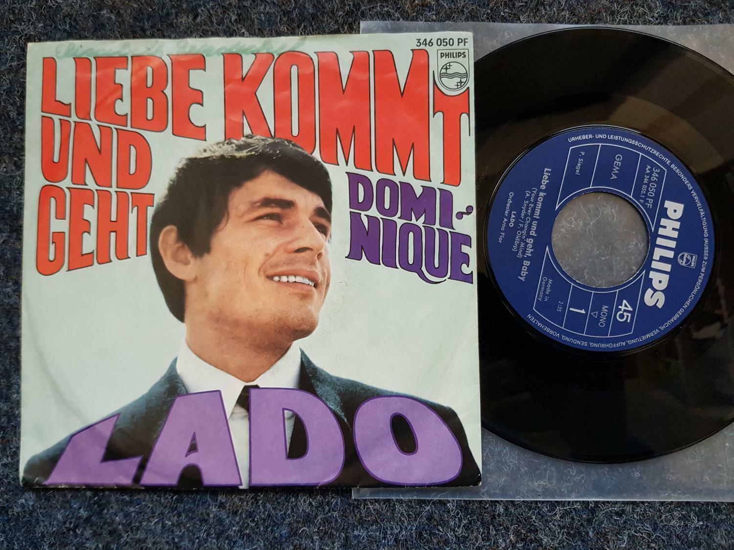 7"" Single Vinyl Lado - Liebe kommt und geht