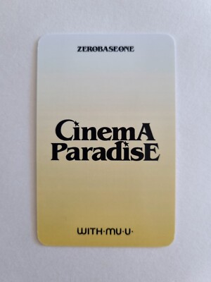 ZB1 Zerobaseone 4th Mini Album Cinema Paradise AppleMusic