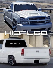 Hidalgo Mexico Decal Sticker Window Windshield Bumper Truck Car SUV HGO #A