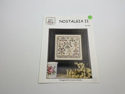 Rosewood Manor Nostalgia II Counted Cross Stitch Pattern Sampler