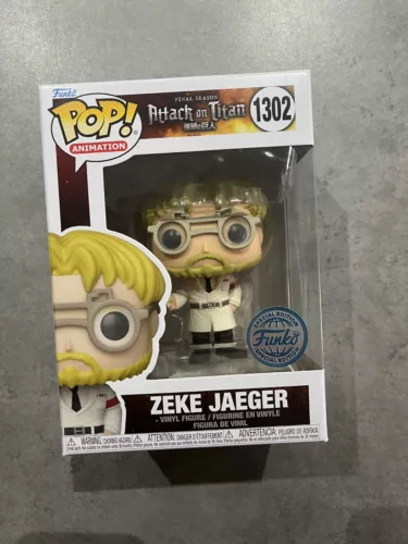 Funko Pop Animation Final Season Attack on Titan Zeke Jaeger 1302