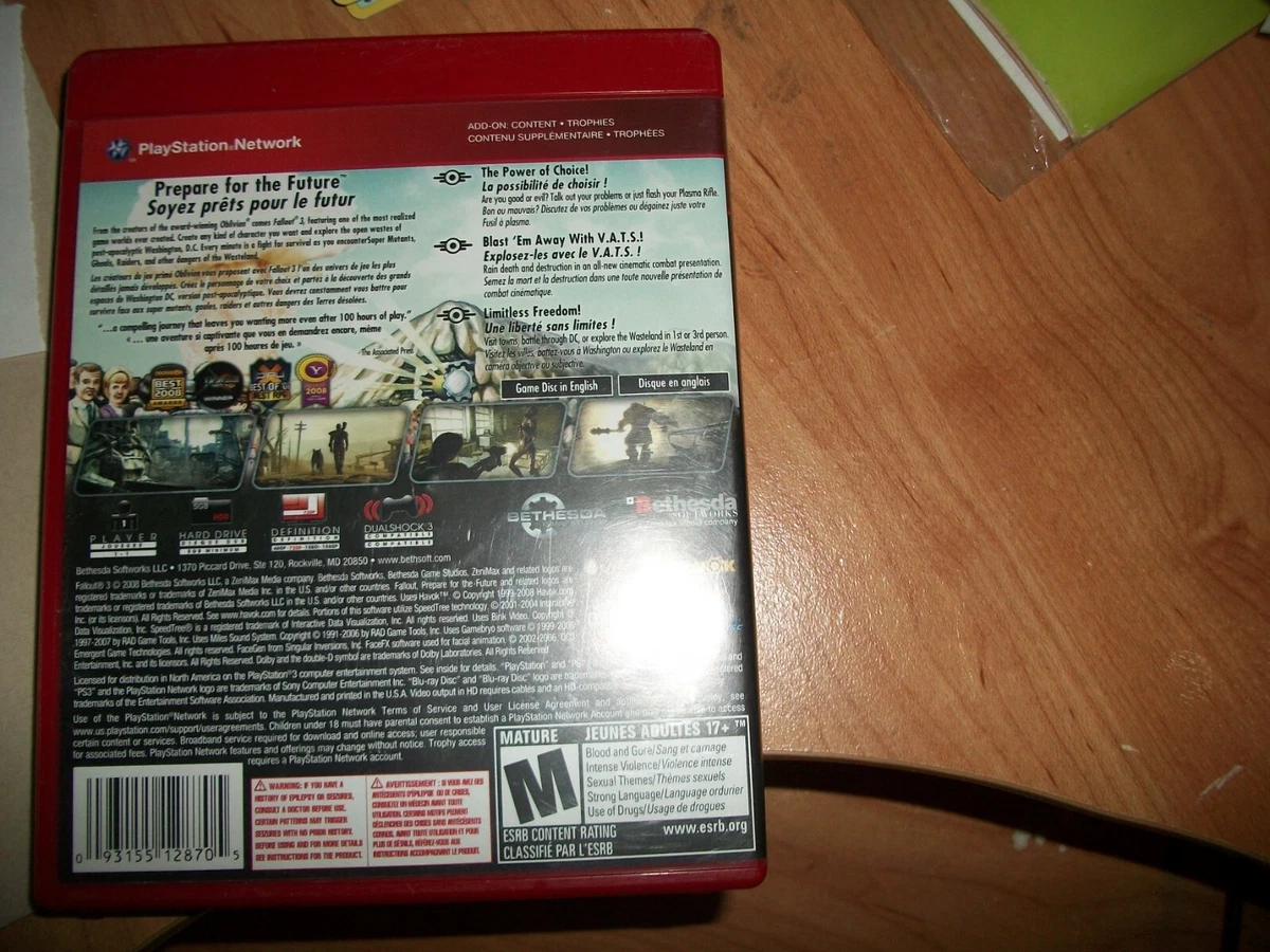Playstation 4 sale fallout 3