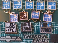 Logo Stemma Targhetta Targa Auto e Moto D'Epoca e Targa Europea Stampato in 3D