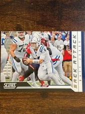 2023 Panini Score Red/Yellow/Celebration/Sack Attack/Huddle Up/#'d Green Elec.