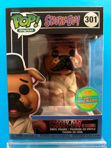 Funko Pop Television 301 Scooby Doo In Disguise LE 5000 Ultra Digital Scooby Doo