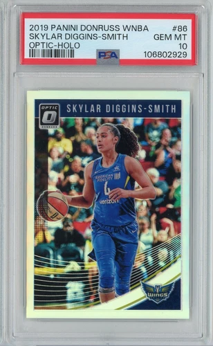 2019 Panini Donruss WNBA 86 Skylar Diggins-Smith Optic-Holo PSA 10 Gem Mint