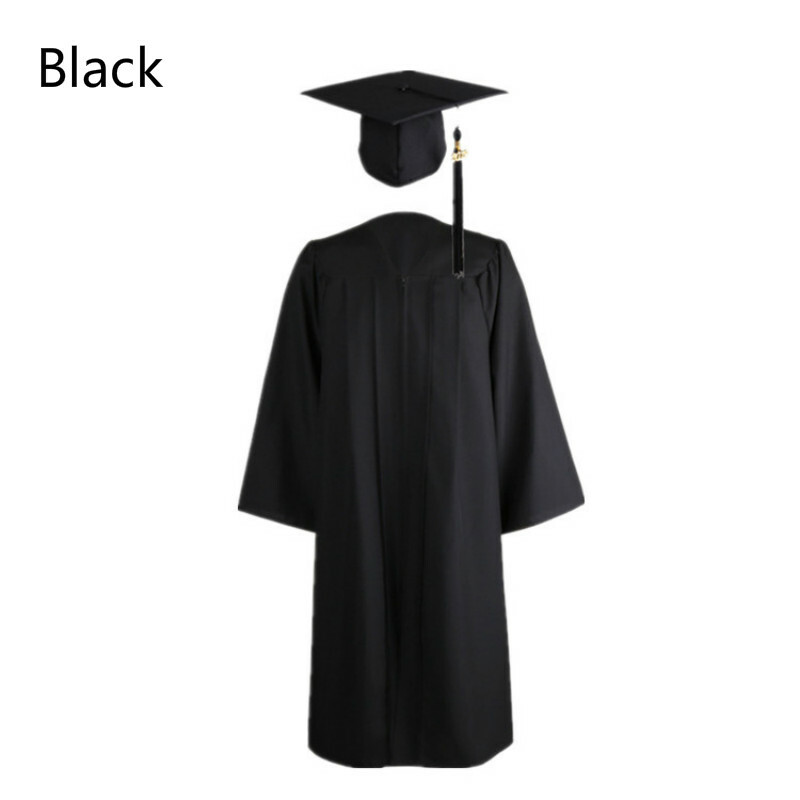 Men University Academic Graduation Gown Bachelors Dress Cap Hat Matte Tassel Set | eBay Men University Academic Graduation Gown Bachelors Dress Cap Hat Matte Tassel Set | eBay