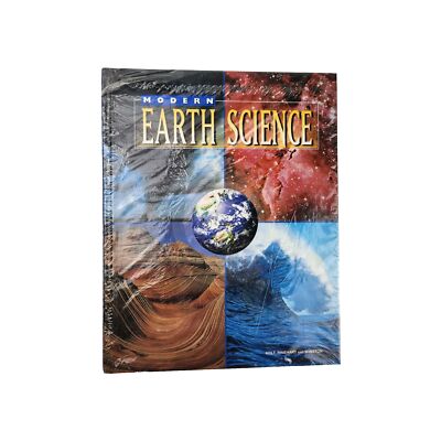 Modern Earth Science Holt Rinehart Winston Textbook Study Guide Test Materials