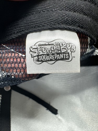 Bob Esponja Pantalones Cuadrados Camionero Malla Snapback Sombrero Gorra Azul Ajustable Adulto Patric - Imagen 9 de 10