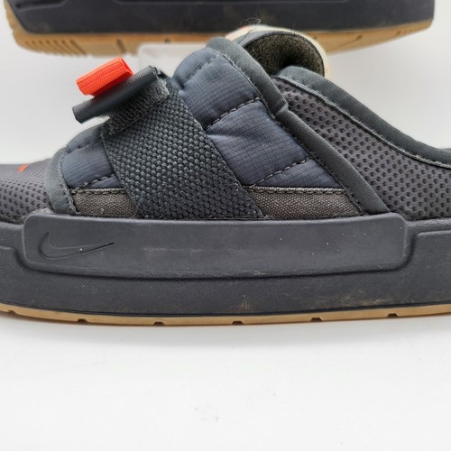 Nike Offline Mule Sandals Mens 7.5 Anthracite Dark Grey Sport Slides CJ0693-003 - Picture 2 of 17