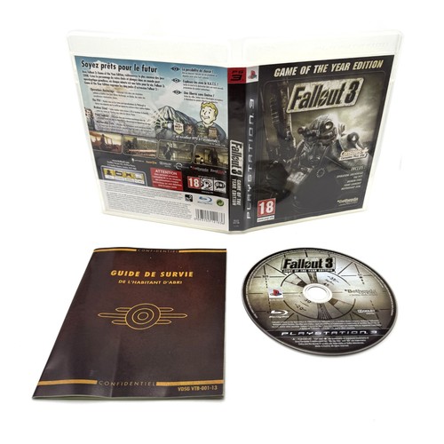 Fallout 3 Game Of The Year Edition Playstation 3 COMPLET PAL FR CIB TBE - Bild 2 von 3