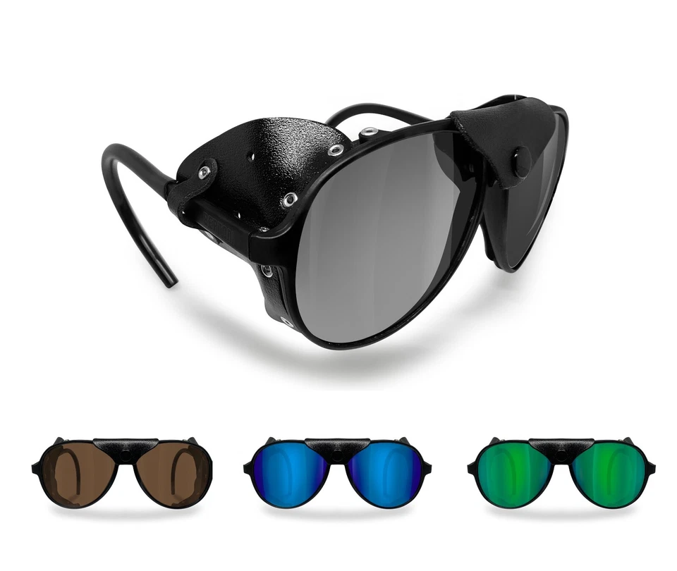 Bertoni Glacier Polarized Sunglasses for Mountain Hiking Trekking Ski ALPS