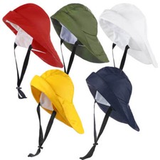 tomBrook Unisex Kinder Südwester Regenhut Regenmütze Wasserdicht Kinnriemen